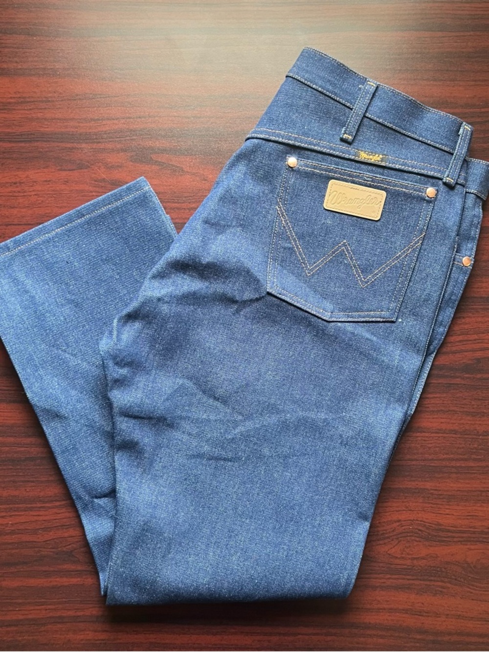 Vintage Wrangler Jeans Cowboy Denim Pants Size 38x29